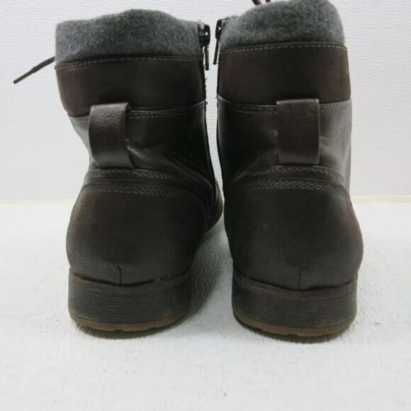 Steve Madden Leather Cap Toe Insulated Men\'s Boots Shoe Footwear Cold Weather 12 main image 7